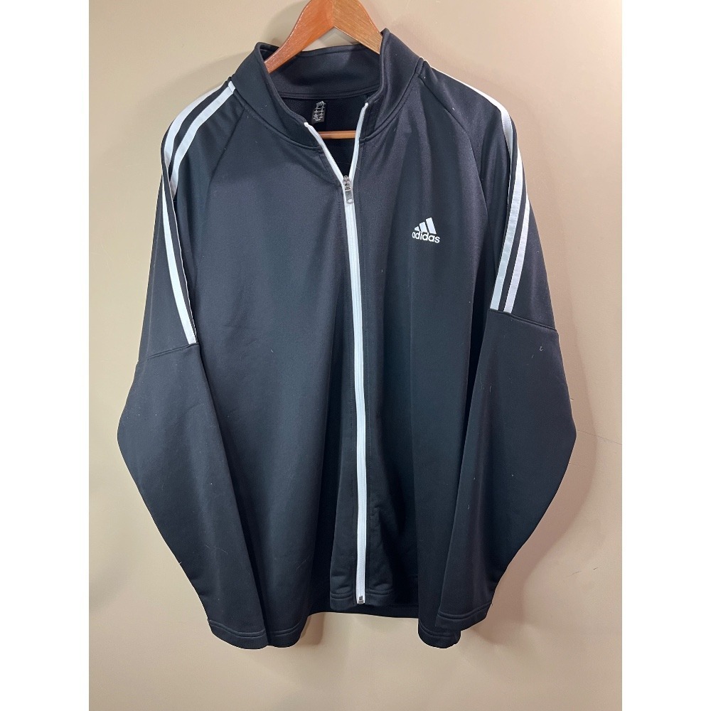 Adidas Golf Track Jacket Full Zip Athletic Training Black‎ XL